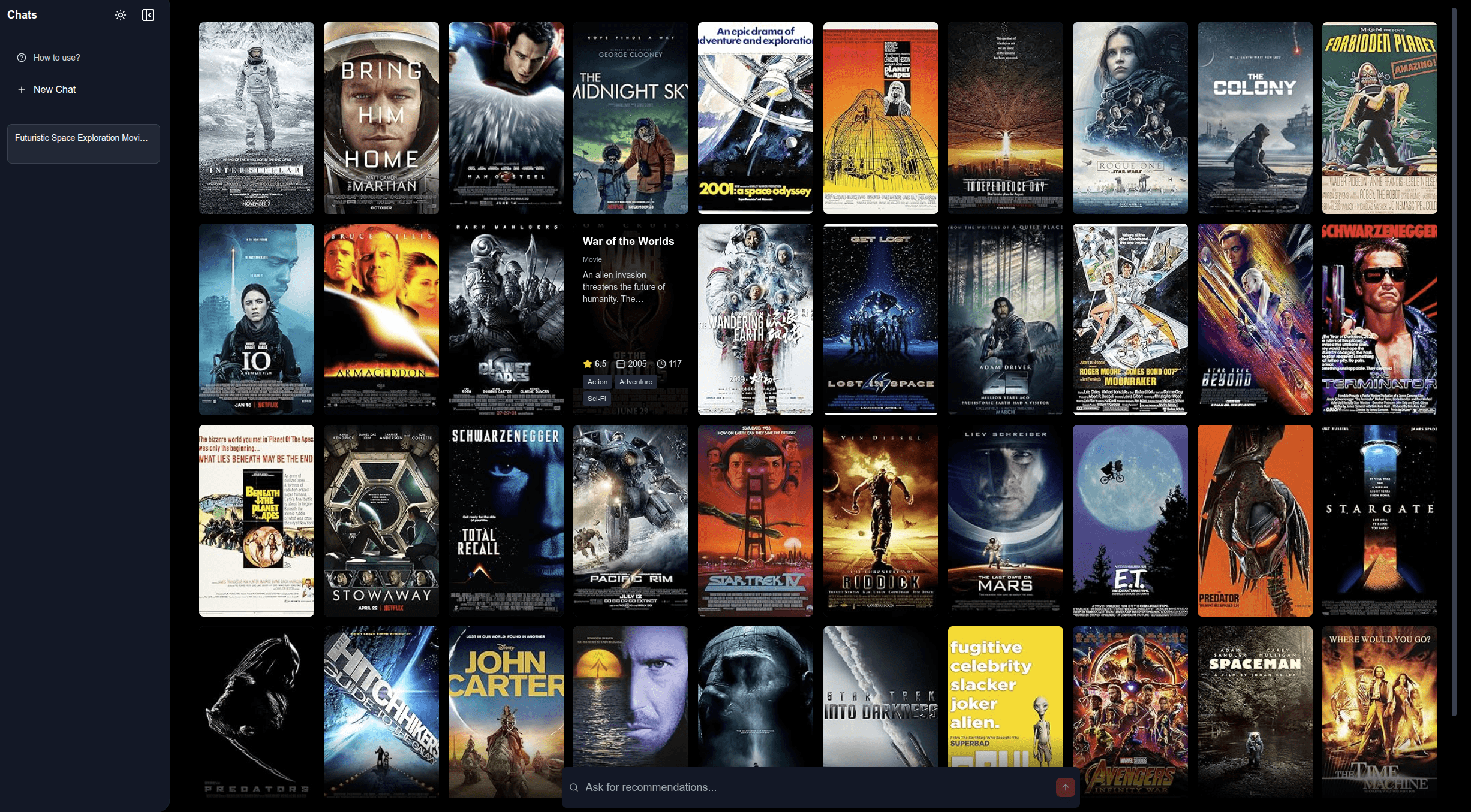CineSearch – Semantic Title Search Engine